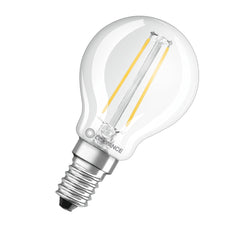 Led Clásico P14 Filamento Claro Globo 2.5W 827 - 4099854069215 [2 Piezas]