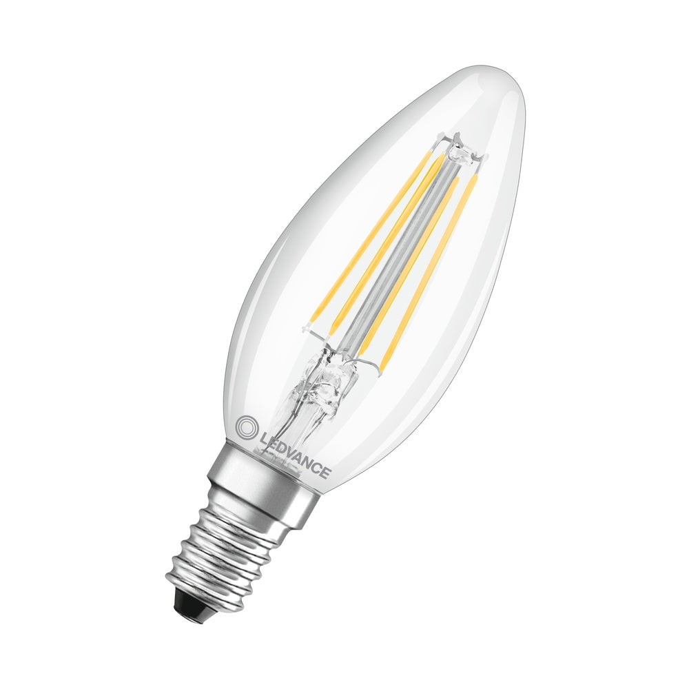 Led Clásico B40 Regulable Filamento Vela 4.8W E14 827 - 4099854067532