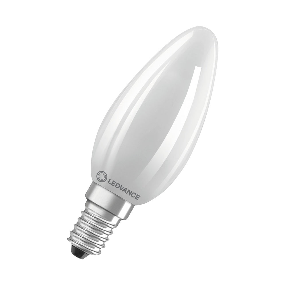 Ledvance Clásico E14 Led Vela 5.5W 827 Esmerilada - 4099854062346