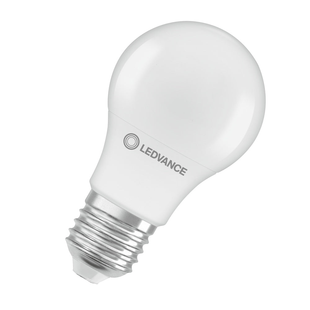 LEDVANCE Clásico A P E27 Bombilla LED 4.9W 840 Esmerilada - 4099854049538 [2 Piezas]