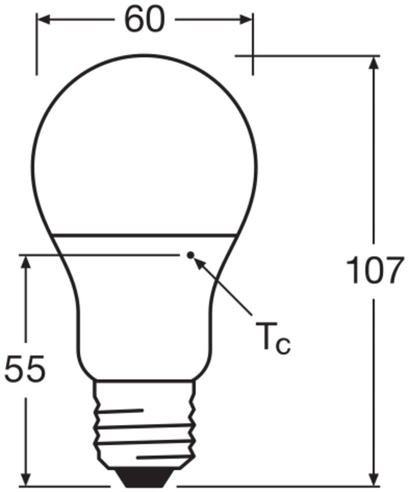 LEDVANCE Clásico A P E27 Bombilla LED 4.9W 840 Esmerilada - 4099854049538 [2 Piezas]