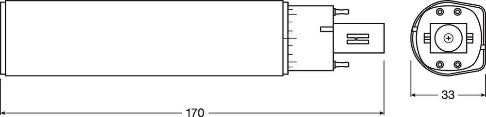 DULUX LED G24Q-3 10W 840 Lámpara De Balasto Electrónico - 4058075822030