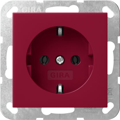 Gira Sistema 55 Toma SCHUKO Roja 16A 250V - 4455108