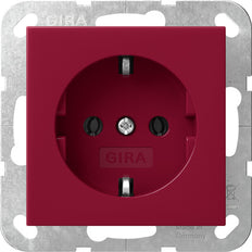Gira Sistema 55 Toma SCHUKO Roja 16A 250V - 4455108