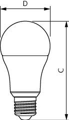 Philips CorePro Led A60 13W E27 2700K Bombilla - 8720169169012