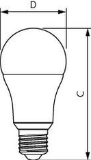 Philips CorePro Led A60 13W E27 2700K Bombilla - 8720169169012