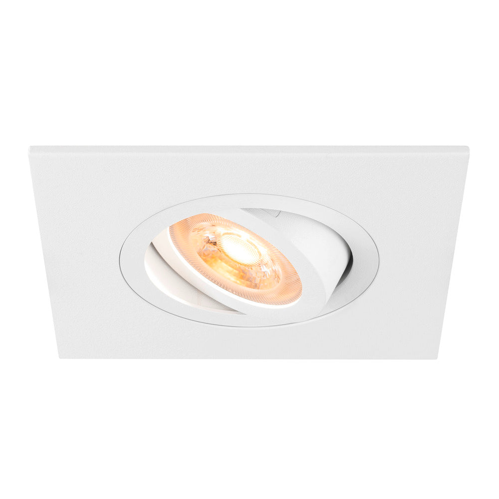SLV Nuevo Tria 75 XL Cuadrado GU10 Empotrado Downlight Blanco - 1007627