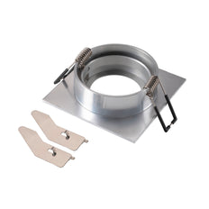 SLV Nueva Tria 68 Anillo De Montaje Cuadrado Para Techo De Aluminio - 1007330