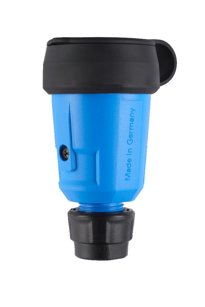 ABL Hightech SCHUKO IP44 Alta Resistencia Conector Azul - 100000082