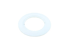 Anillo De Fijación Circular Blanco 125mm Para Focos - A22031OR