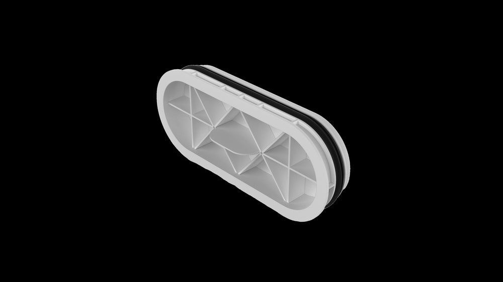 Tapa De Sellado Ovalada DucoFlex 165mm - 0000-4713