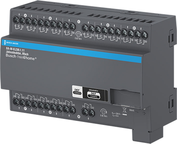 ABB 8 Canales 230V Actuador Ciego Free@Home - 2CDG510029R0021