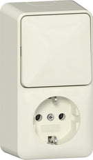 Combo De Enchufe De Interruptor De Montaje En Superficie Vertical 16A 250V - 417612