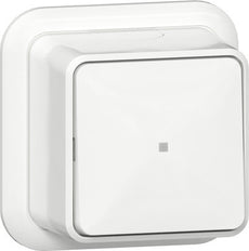 Gira Interruptor De Control De 2 Polos Con Indicador LED Montaje En Superficie - 311211