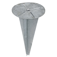 Pico De Fijación En Tierra 26cm Placa Base 55cm Profundidad - 5819