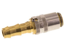 Latón DN 6 Enchufe de anclaje del molde 9,5 mm Protección de desbloqueo del pilar de la manguera