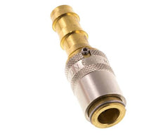 Latón DN 6 Enchufe de anclaje del molde 9,5 mm Protección de desbloqueo del pilar de la manguera