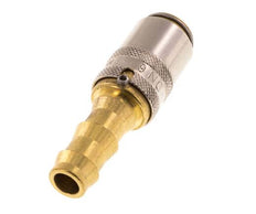 Latón DN 6 Enchufe de anclaje del molde 9,5 mm Protección de desbloqueo del pilar de la manguera