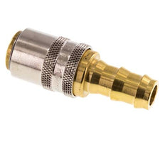 Acoplamiento de latón DN 9 para mangueras de 12,7 mm