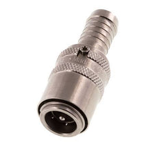 Stainless Steel DN 9 Mold Coupling Socket 13 mm Hose Pillar Double Shut-Off