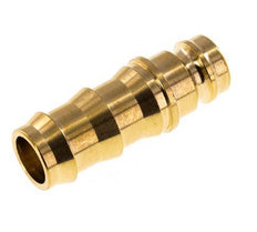 Brass DN 9 Mold Coupling Plug 12.7 mm Hose Pillar [2 Pieces]