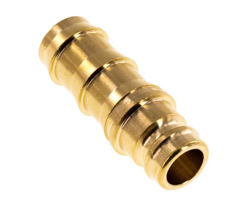 Brass DN 9 Mold Coupling Plug 12.7 mm Hose Pillar [2 Pieces]