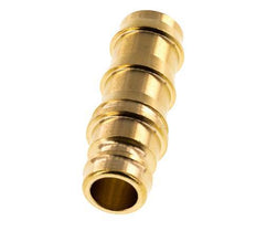 Brass DN 9 Mold Coupling Plug 12.7 mm Hose Pillar [2 Pieces]