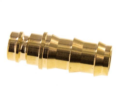 Brass DN 9 Mold Coupling Plug 12.7 mm Hose Pillar [2 Pieces]