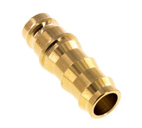 Brass DN 9 Mold Coupling Plug 12.7 mm Hose Pillar [2 Pieces]