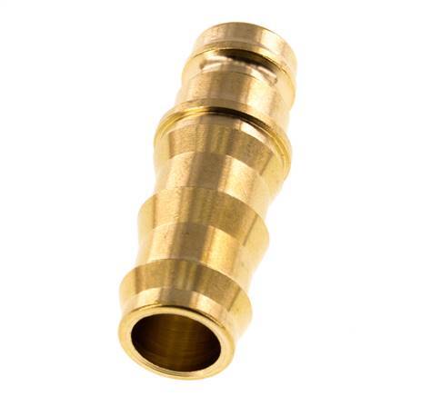 Brass DN 9 Mold Coupling Plug 12.7 mm Hose Pillar [2 Pieces]