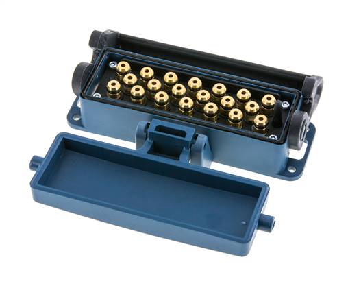 Enchufe múltiple de latón 20x4 mm Conexiones a presión Protección de desbloqueo