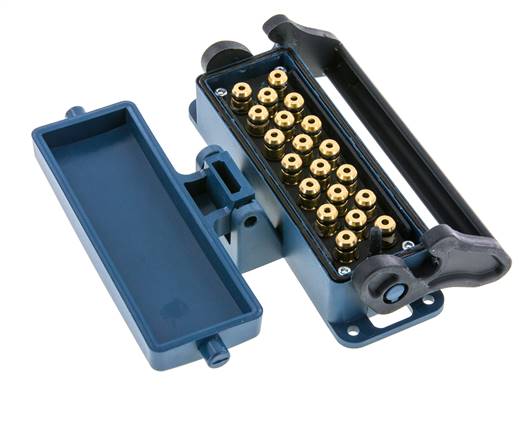 Enchufe múltiple de latón 20x4 mm Conexiones a presión Protección de desbloqueo