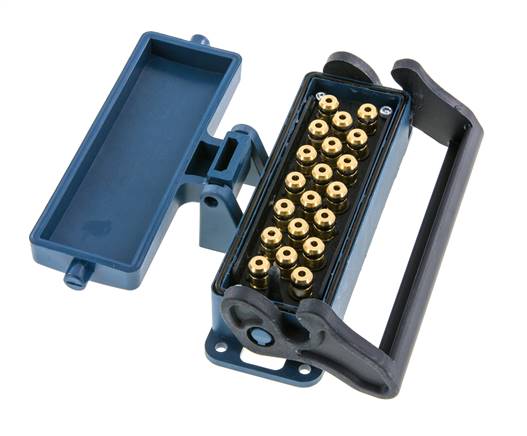 Enchufe múltiple de latón 20x4 mm Conexiones a presión Protección de desbloqueo