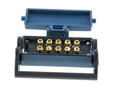 Enchufe múltiple de latón 10x8 mm Conexiones a presión Protección de desbloqueo