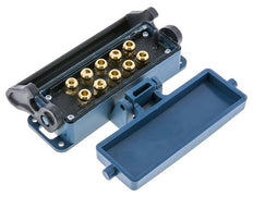 Enchufe múltiple de latón 10x8 mm Conexiones a presión Protección de desbloqueo