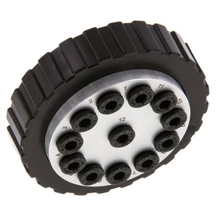 Acoplamiento múltiple POM Enchufe/enchufe 10x6 mm Conexiones a presión Vacío