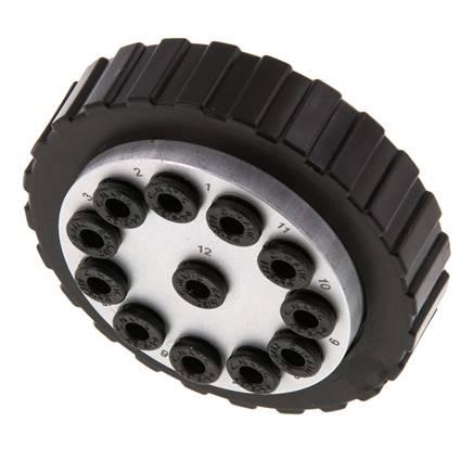 Acoplamiento múltiple POM Enchufe/enchufe 10x6 mm Conexiones a presión Vacío