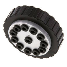 Acoplamiento múltiple POM Enchufe/enchufe 10x6 mm Conexiones a presión Vacío