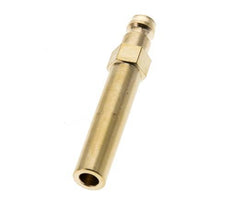 Latón DN 6 Tapón de anclaje al molde 10x63 mm Conexiones a presión [2 piezas]