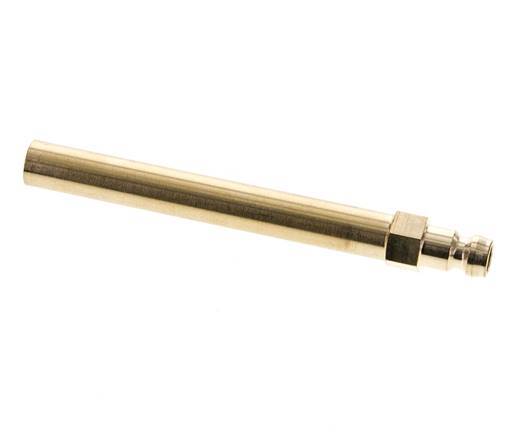 Latón DN 6 Tapón de anclaje al molde 10x100 mm Conexiones a presión