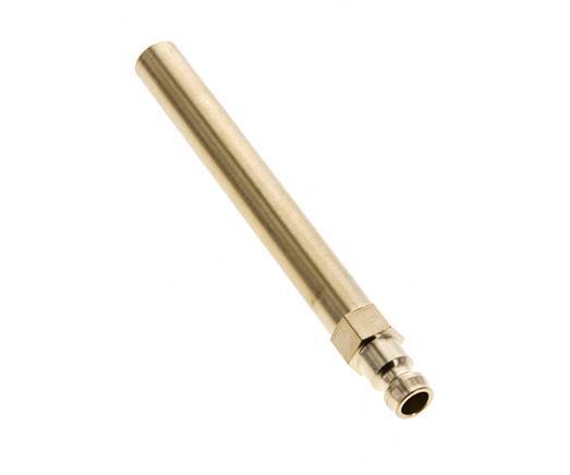 Latón DN 6 Tapón de anclaje al molde 10x100 mm Conexiones a presión
