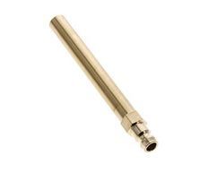 Latón DN 6 Tapón de anclaje al molde 10x100 mm Conexiones a presión