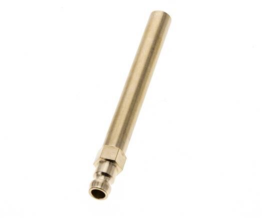 Latón DN 6 Tapón de anclaje al molde 10x100 mm Conexiones a presión