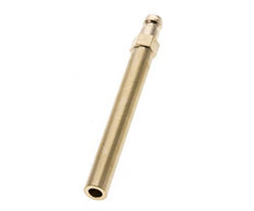 Latón DN 6 Tapón de anclaje al molde 10x100 mm Conexiones a presión