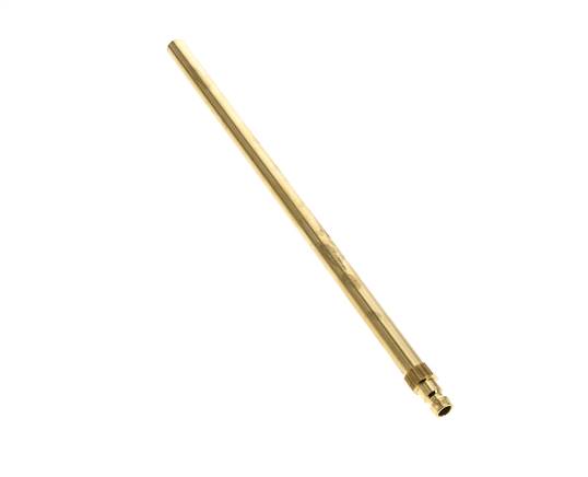 Latón DN 6 Tapón de anclaje al molde 10x360 mm Conexiones a presión