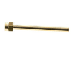 Tubo de latón roscado hembra M14x1,5 de 120 mm de longitud