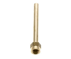 Tubo de latón roscado hembra M14x1,5 de 120 mm de longitud
