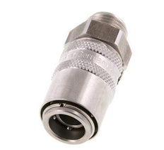 Acoplamiento de moldes DN 9 de acero inoxidable con rosca macho de 3/8 de pulgada