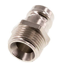 Tapón de acoplamiento del molde DN 9 de latón G 3/8 pulgadas rosca macho [5 piezas]