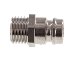 Tapón de acoplamiento del molde DN 9 de acero inoxidable con rosca macho M14x1,5